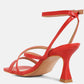 Serling Croc Spool Heel Sandals