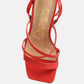 Serling Croc Spool Heel Sandals