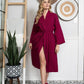 Waffle Robe – Lightweight, Quick-Dry Spa Comfort