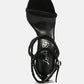 Sherri High Heeled Faux Suede Sandals