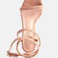 Sherri High Heeled Faux Suede Sandals