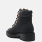 Shirly Quilt Collared Ankle Boots