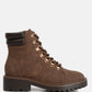 Shirly Quilt Collared Ankle Boots