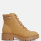 Shirly Quilt Collared Ankle Boots