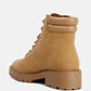 Shirly Quilt Collared Ankle Boots