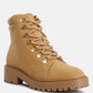 Shirly Quilt Collared Ankle Boots