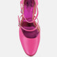 Shiver Rhinestones Embellished Platform Mary Jane Sandals