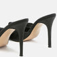 Sidonie Bow Detail Stiletto Mules