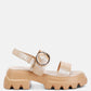 Silas Metallic Chunky Sandals