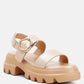 Silas Metallic Chunky Sandals