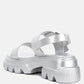 Silas Metallic Chunky Sandals