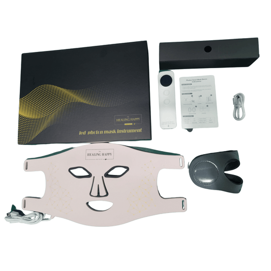Skin Care Rejuvenating LED Face Mask with 216 light chips and  7 Colors