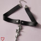 “Dragons Blood” Dagger Pendant Choker