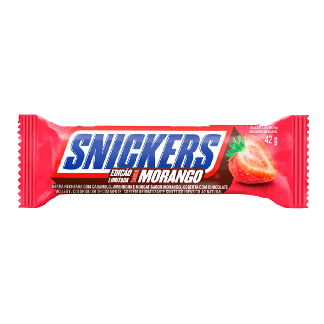 Snickers Morango (42g)(Brazil)