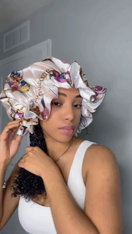 Lemon Drop All Satin Bonnet