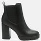 Sonia Block Heeled Chelsea Boots