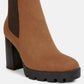 Sonia Block Heeled Chelsea Boots