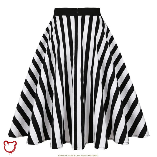 “Seeing Stripes” Plaid Skirt