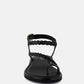 Stallone Braided Flat Sandals