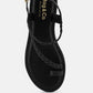 Stallone Braided Flat Sandals