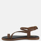 Stallone Braided Flat Sandals
