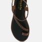 Stallone Braided Flat Sandals