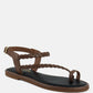 Stallone Braided Flat Sandals