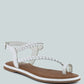 Stallone Braided Flat Sandals