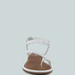 Stallone Braided Flat Sandals