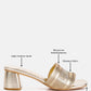 Starks Rhinestone Embellished London Sandals