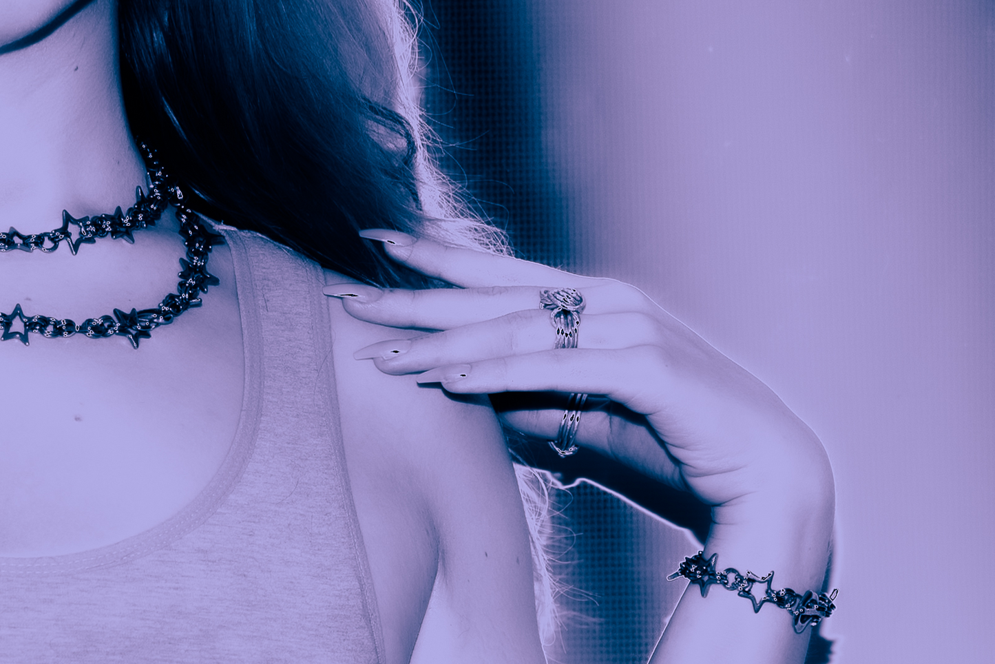 starlight viper - star chainmail bracelet