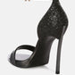 Straight Fire High Heel Glitter Stilettos