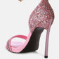 Straight Fire High Heel Glitter Stilettos