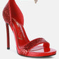 Straight Fire High Heel Glitter Stilettos