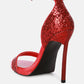 Straight Fire High Heel Glitter Stilettos