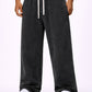 ACID WASH PANEL SWEATPANTS