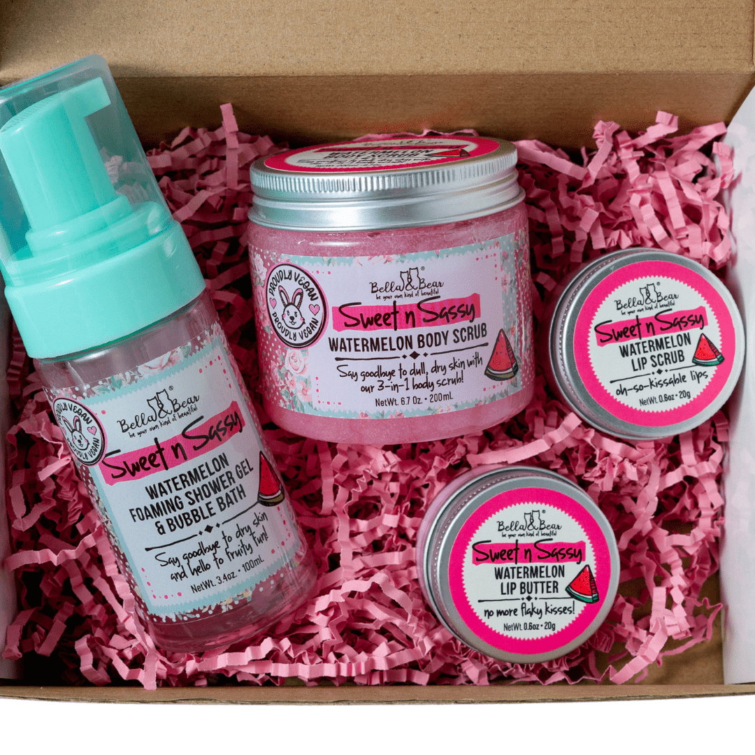 Sweet n’ Sassy: Shower & Lip Gift Set