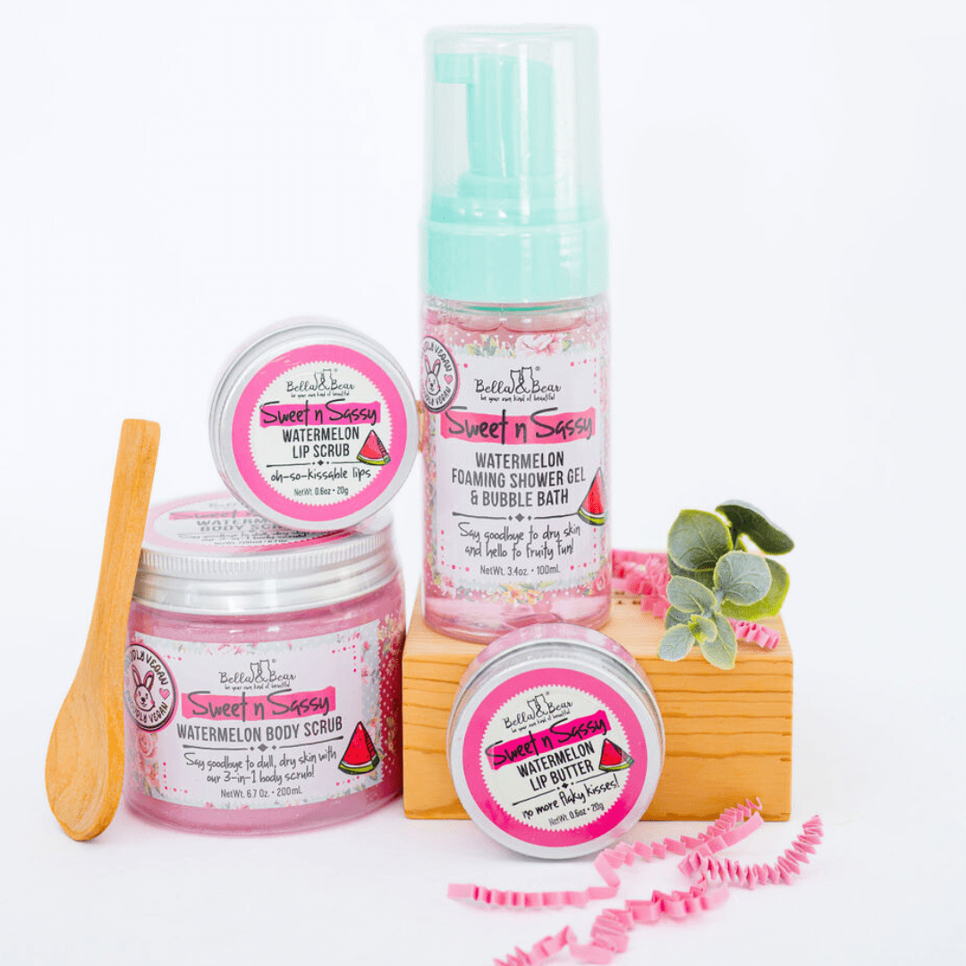 Sweet n’ Sassy: Shower & Lip Gift Set