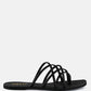 Sweetin Strappy Flat Slip On Sandals
