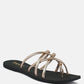Sweetin Strappy Flat Slip On Sandals