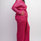 Sylvia Luxury Sequin Shirt and Wide Leg Pants Set