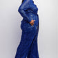 Sylvia Luxury Sequin Shirt and Wide Leg Pants Set