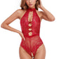 High Neck Hottie Lingerie Teddy