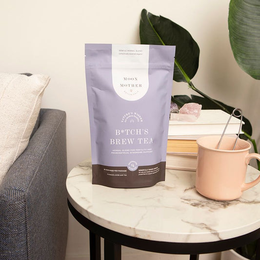B*tch’s Brew Tea: Herbal Blend for Menstrual Support  - Made with Organic and Wildcrafted Herbs