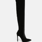 Tilera Stretch Over The Knee Stiletto Boots