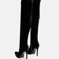 Tilera Stretch Over The Knee Stiletto Boots