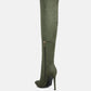 Tilera Stretch Over The Knee Stiletto Boots