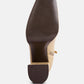 Tintin Square Toe Ankle Heeled Boots