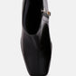 Tintin Square Toe Ankle Heeled Boots