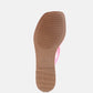 Tolpo Square Toe Thong Flats